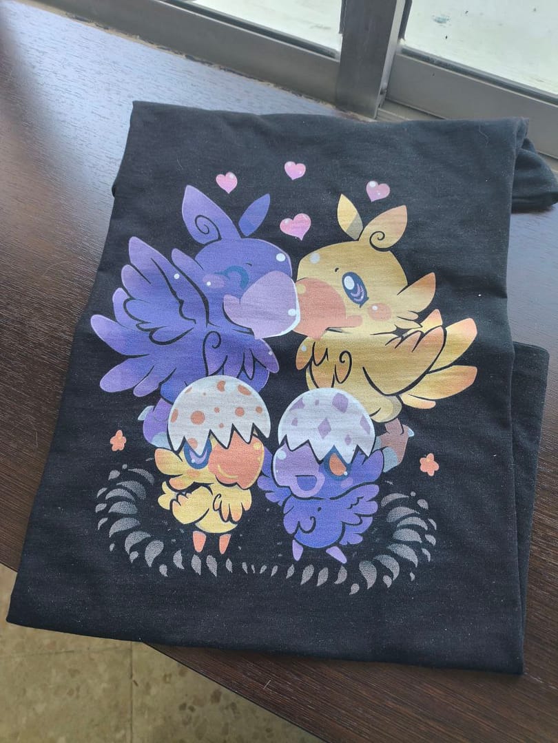Camiseta Chocobos Final Fantasy - S