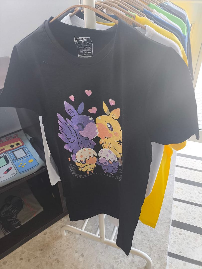 Camiseta Chocobos Final Fantasy - S - Imagen 2